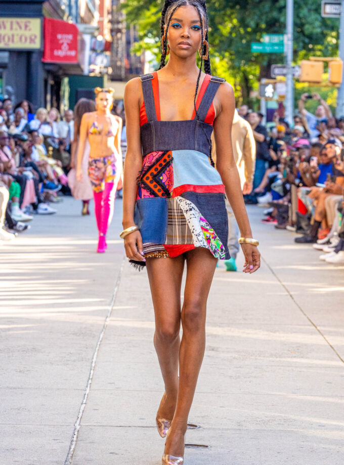 Edwing D'Angelo SS24 Fashion Runway show in  NYC Sept 16th, 2023