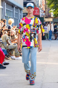 Edwing D'Angelo SS24 Fashion Runway show in  NYC Sept 16th, 2023