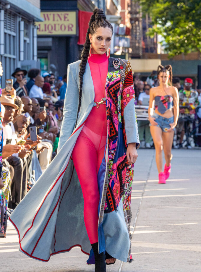 Edwing D'Angelo SS24 Fashion Runway show in  NYC Sept 16th, 2023