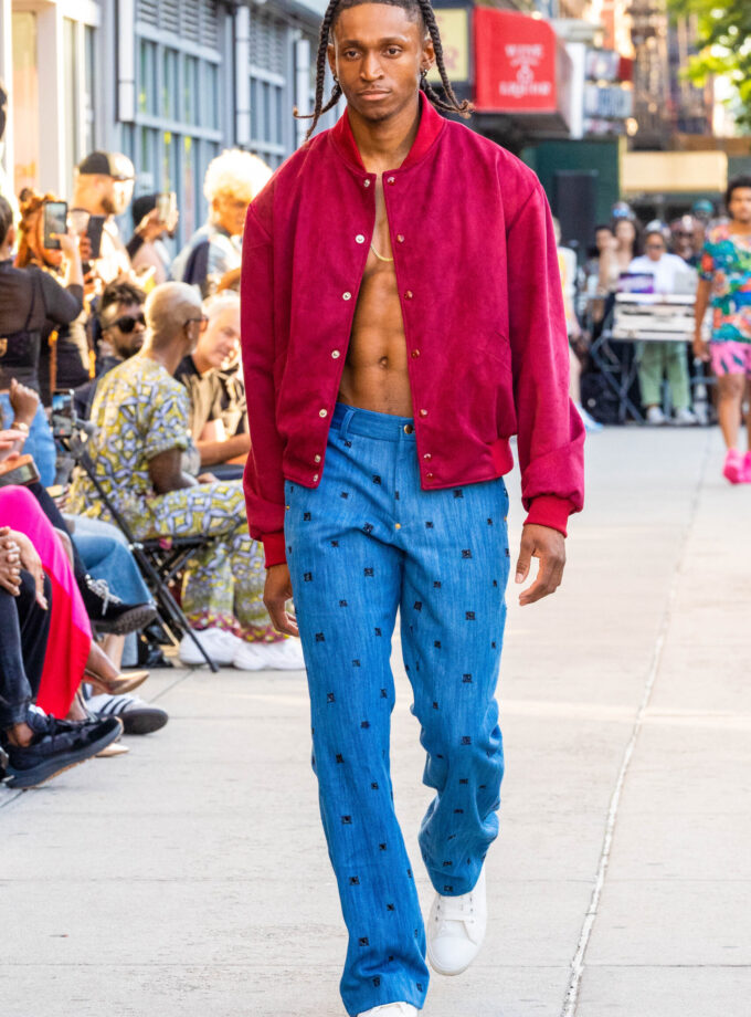 Edwing D'Angelo SS24 Fashion Runway show in  NYC Sept 16th, 2023
