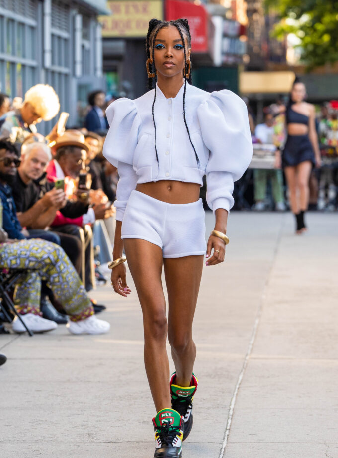 Edwing D'Angelo SS24 Fashion Runway show in  NYC Sept 16th, 2023